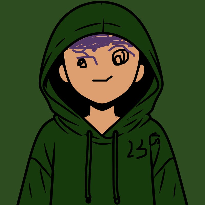 faceless girl in hoodie