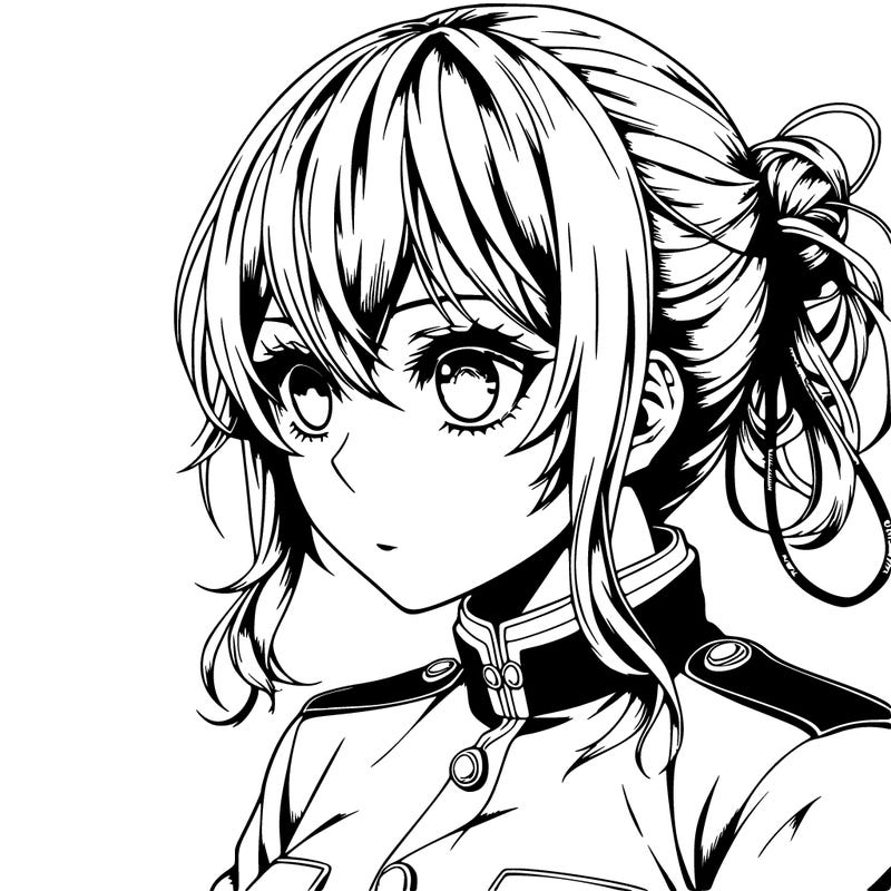 realistic manga character