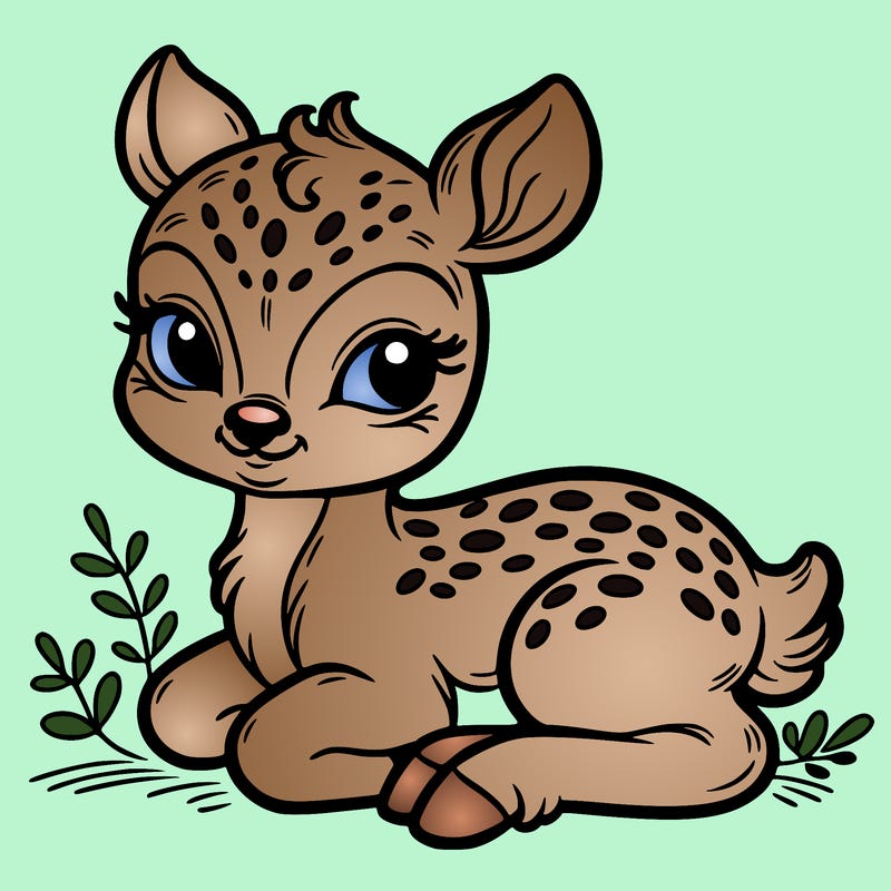 baby deer