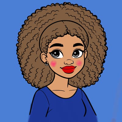 realistic black girl