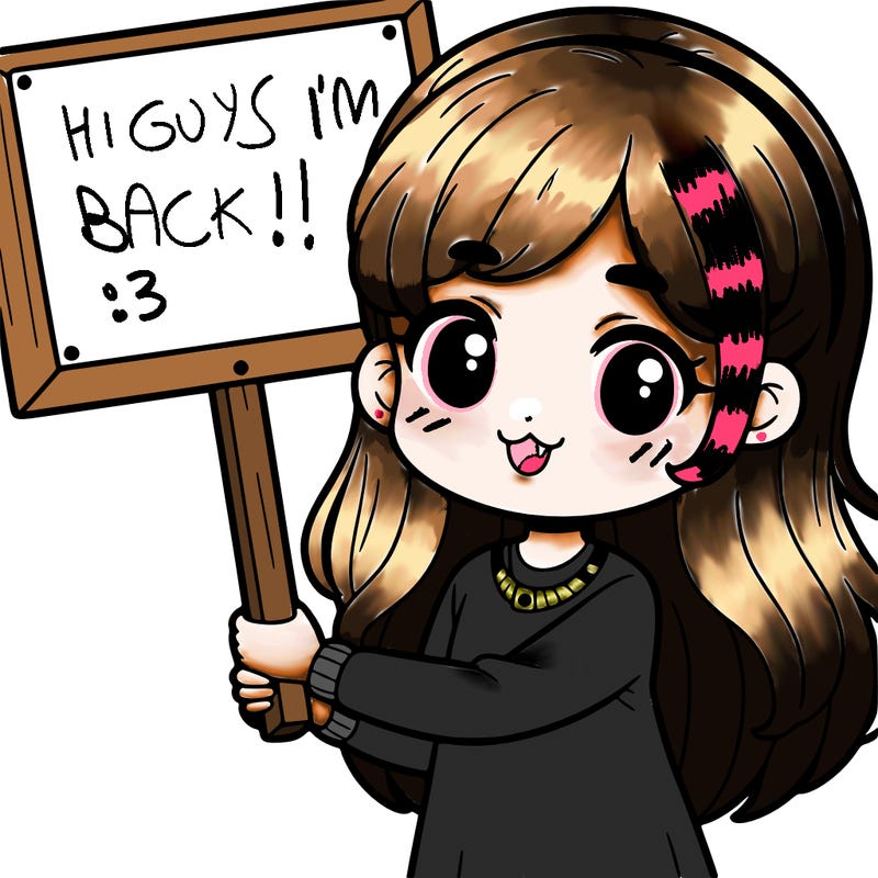 girl holding up a sign