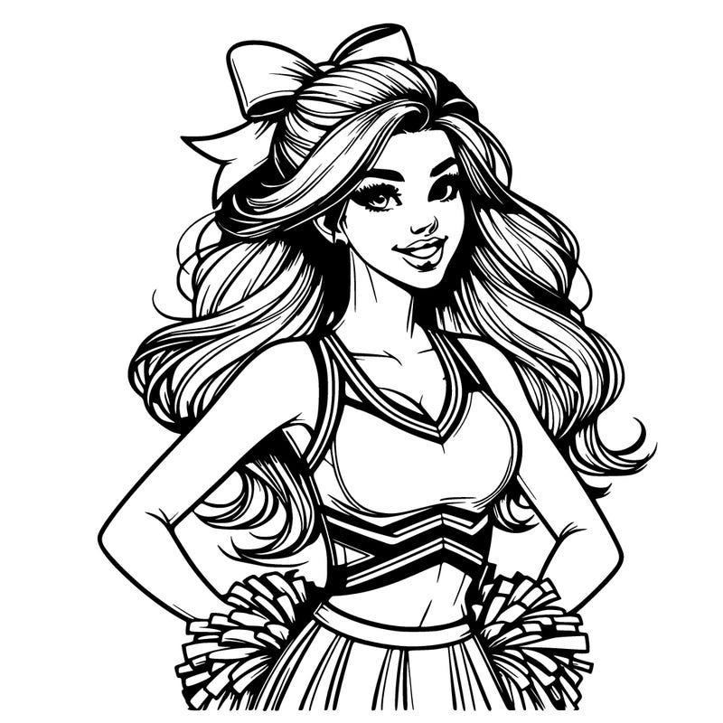 realistic cheerleader