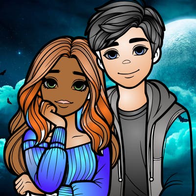 teenager girl with boyfriend