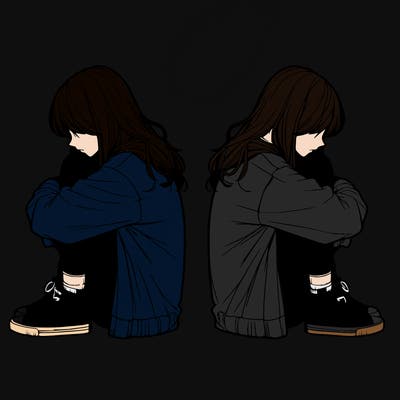 a lonely girl realistic