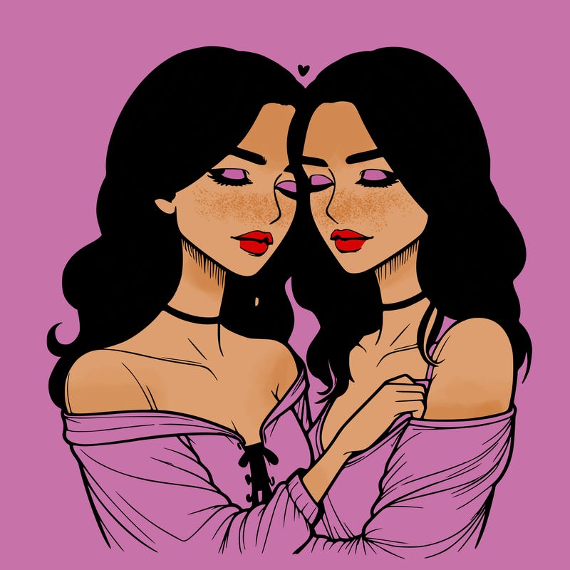 realistic girls in love