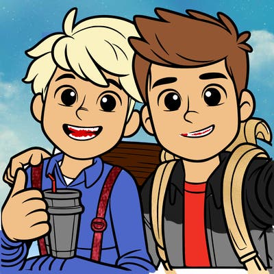 a friend with his friend