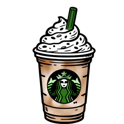 starbucks, frappuccino