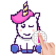 Unicorn Color by Number +