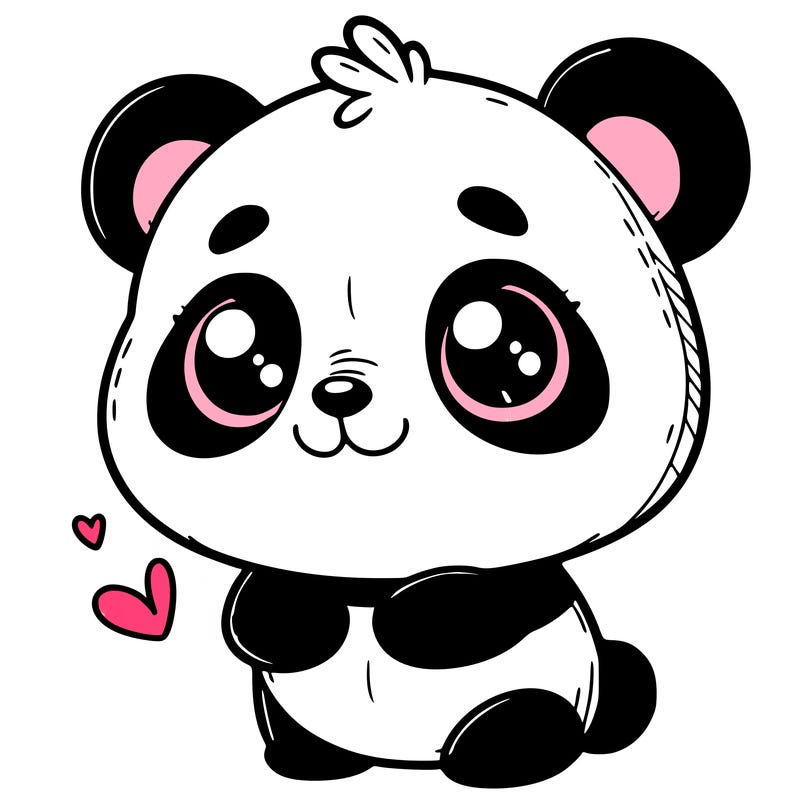cute panda