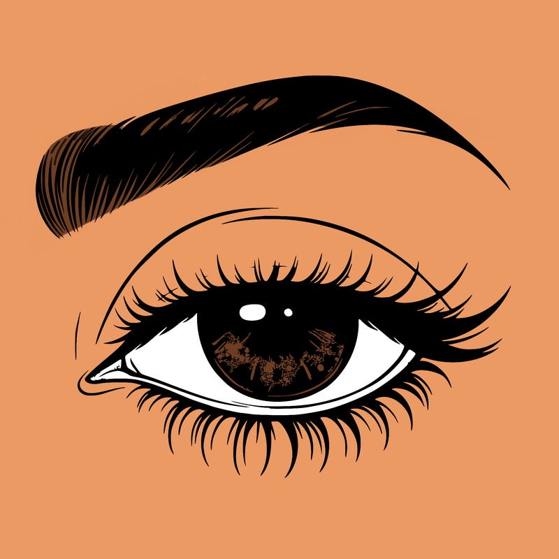 eye closed realistic