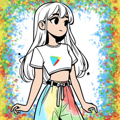 girl in a cute crop top