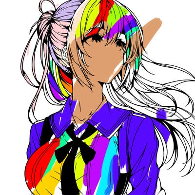 realistic anime woman