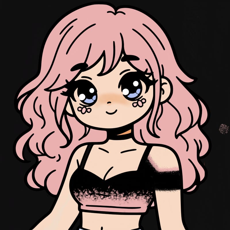 girl in a cute crop top