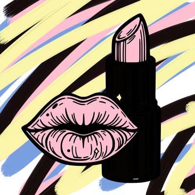 lips and lipstick