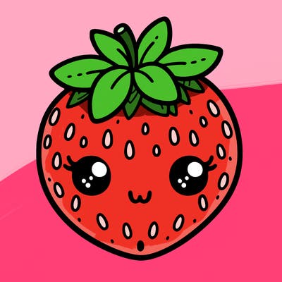 cute strawberry