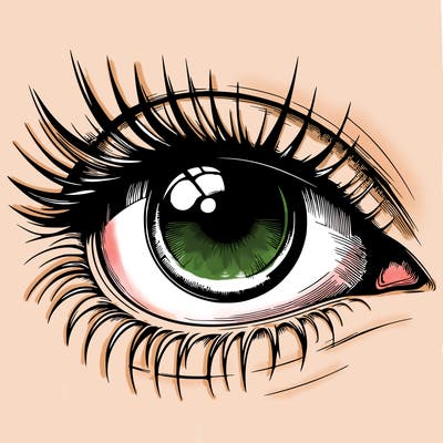 realistic eye