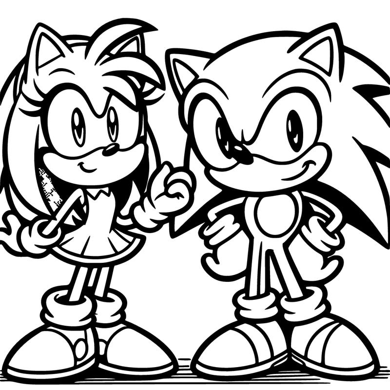 amy and sonic