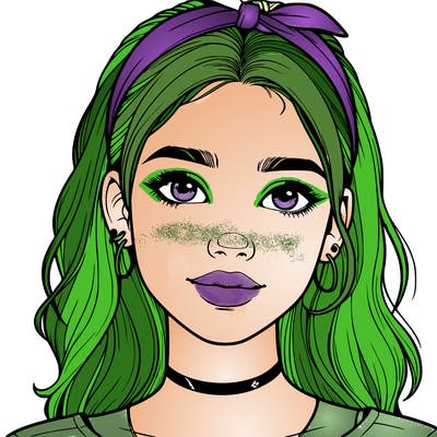 realistic teenage girl