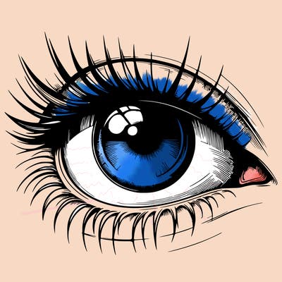 realistic eye