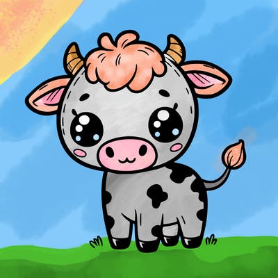 cute cow