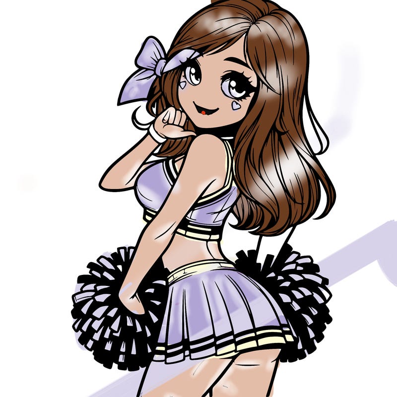 realistic cheerleader