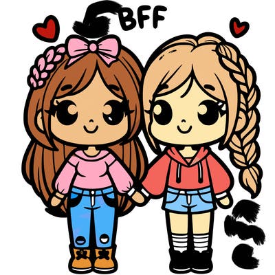 bff girl friend