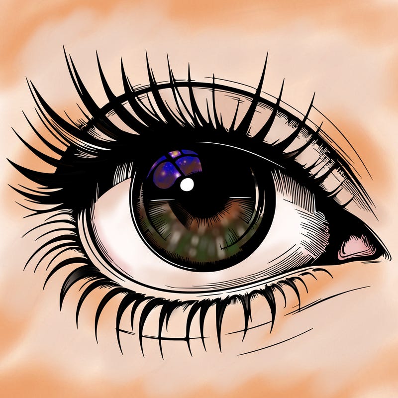 realistic eye