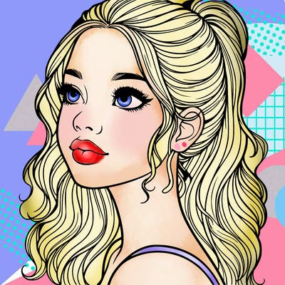 beautiful realistic girl