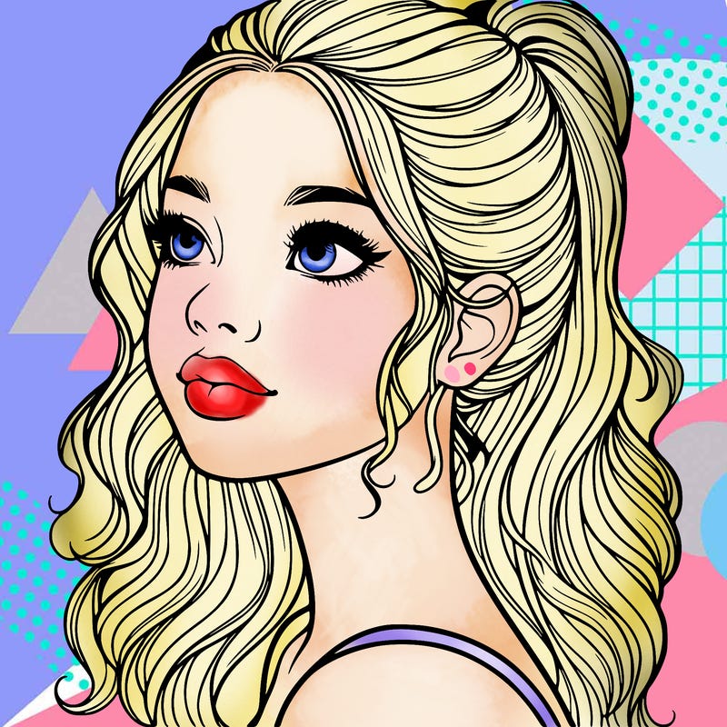 beautiful realistic girl