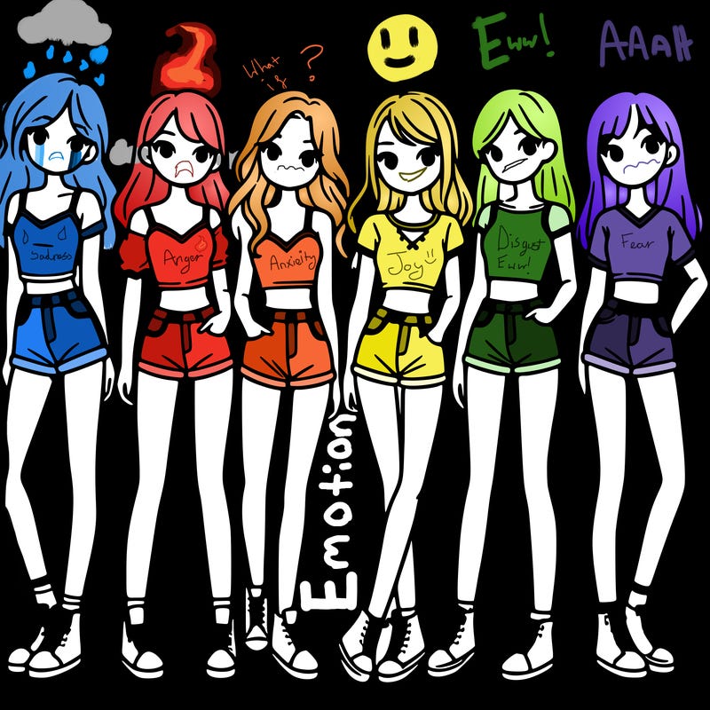 a group of girls wearing crop tops and shorts