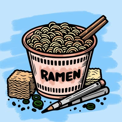 ramen noodles