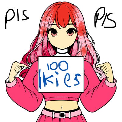 girl holding a blank sign in a long sleeve crop top