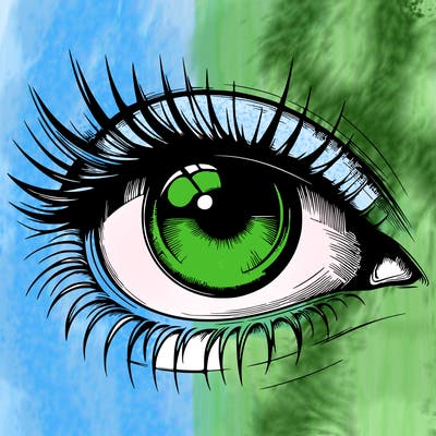 realistic eye