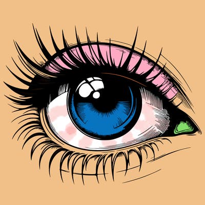 realistic eye