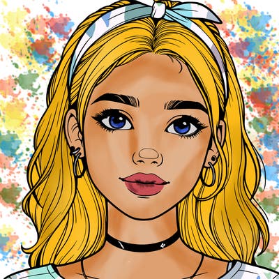 realistic teenage girl