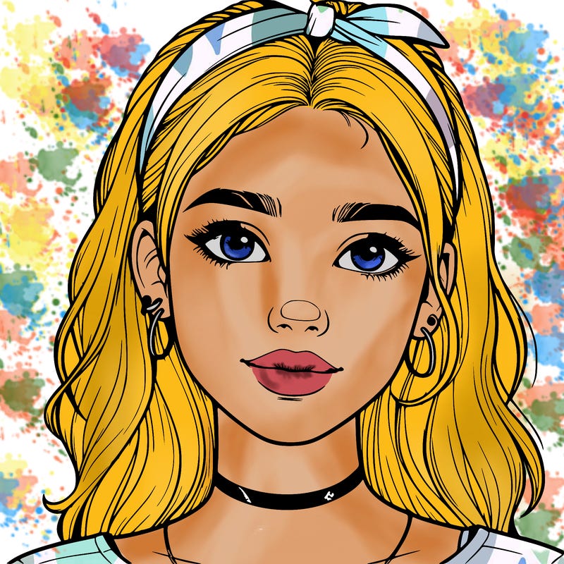 realistic teenage girl