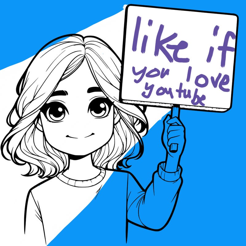 realistic girl holding up a sign