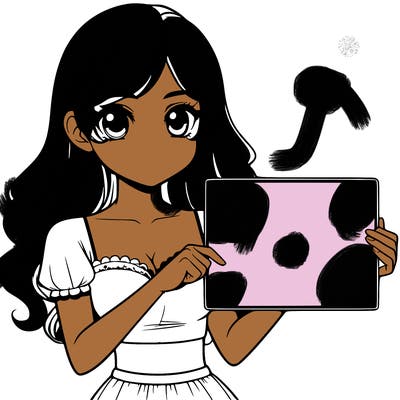 realistic pretty girl holding blank sign