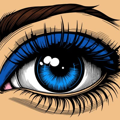 realistic eye