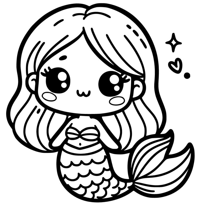 cute mermaid
