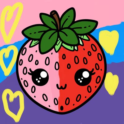 cute strawberry