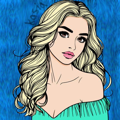 beautiful realistic girl