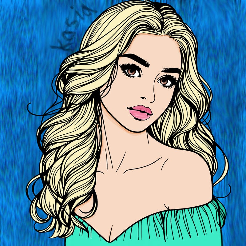 beautiful realistic girl