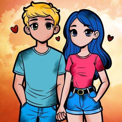 boyfriend and girlfriend