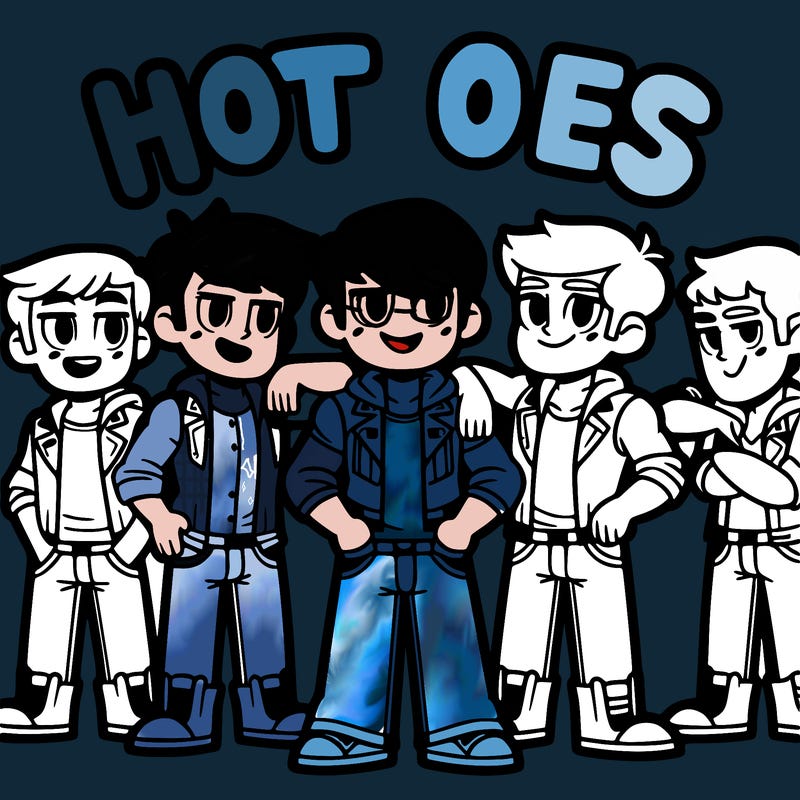 group of boys hot ones