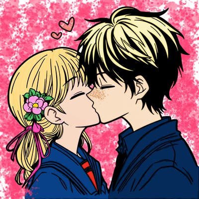 anime kiss