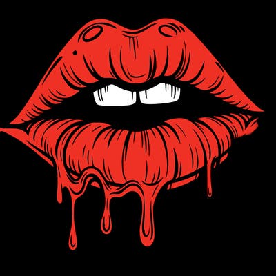 lips that look realistic and drip