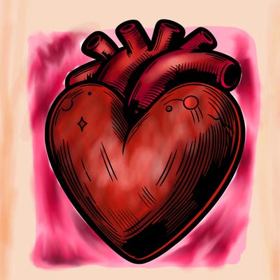 realistic heart