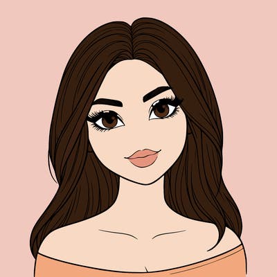 beautiful girl bright features realistic