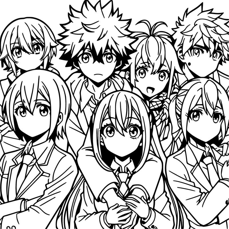 anime movies characters.